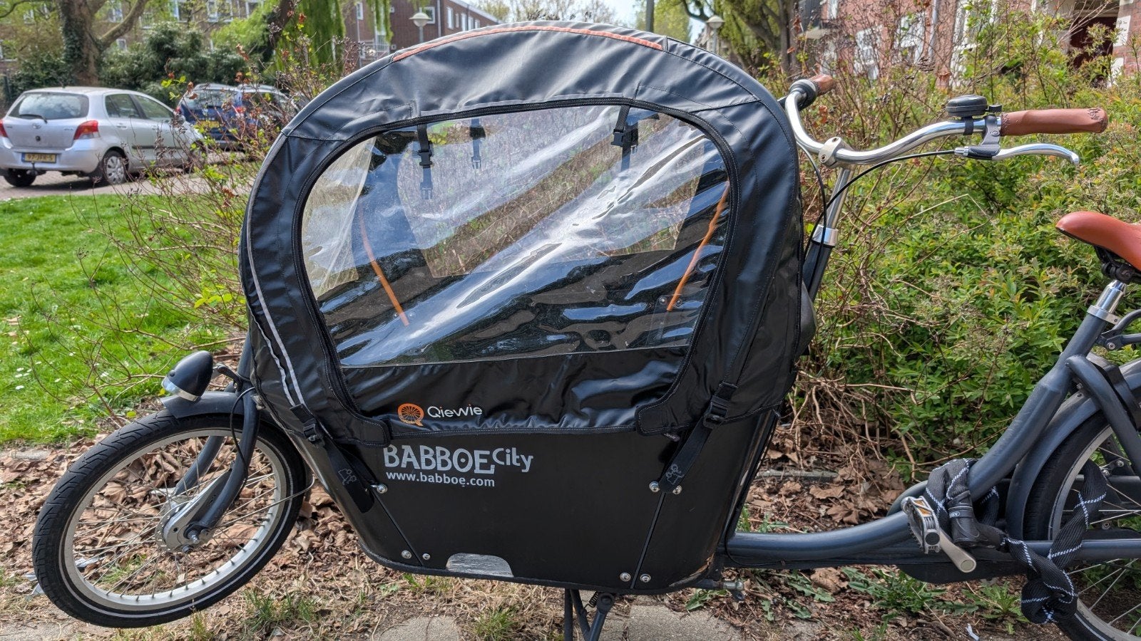 Qiewie regenhuif voor Babboe City, Gebruikt, 80 kg of meer, Overige typen, Ophalen