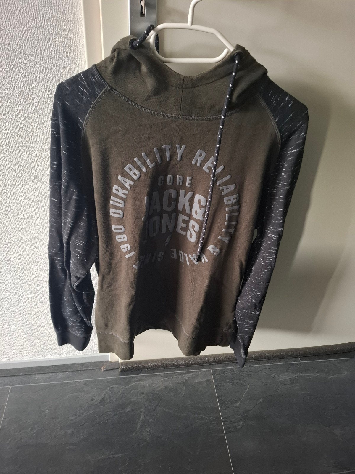 Leuke legergroene Jack & Jones Core trui maat L, Maat 52/54 (L), Ophalen of Verzenden, Zo goed als nieuw, Groen