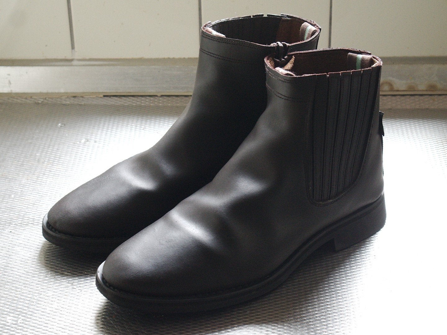 Traditionele Spaanse laarzen maat 45/46, Ophalen, Bruin, Boots, Zo goed als nieuw