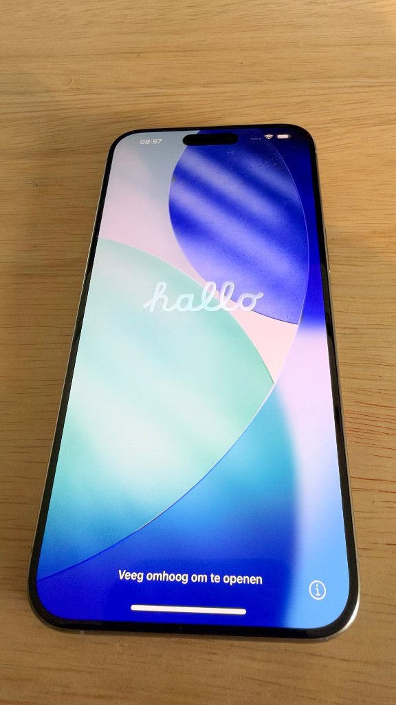 iPhone 15 Pro Max – Natural Titanium – 256GB – Als nieuw, 256 GB, Ophalen of Verzenden, Zo goed als nieuw, Zonder simlock