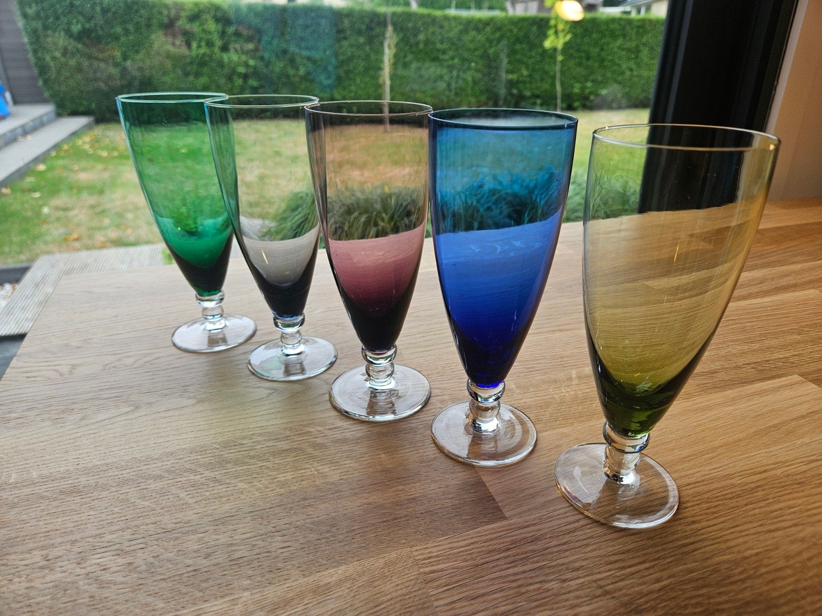 Vintage Max Verboeket 'Carnaval' glazen, Ophalen