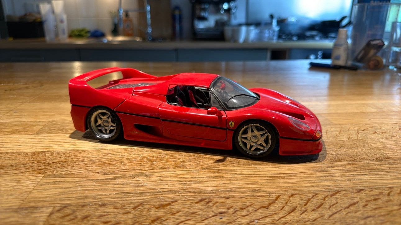 Ferrari F50 1:18, Ophalen, Ferrari