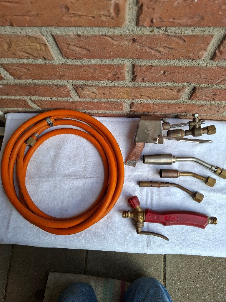 Soldeerbout en Branders, Ophalen, Zo goed als nieuw