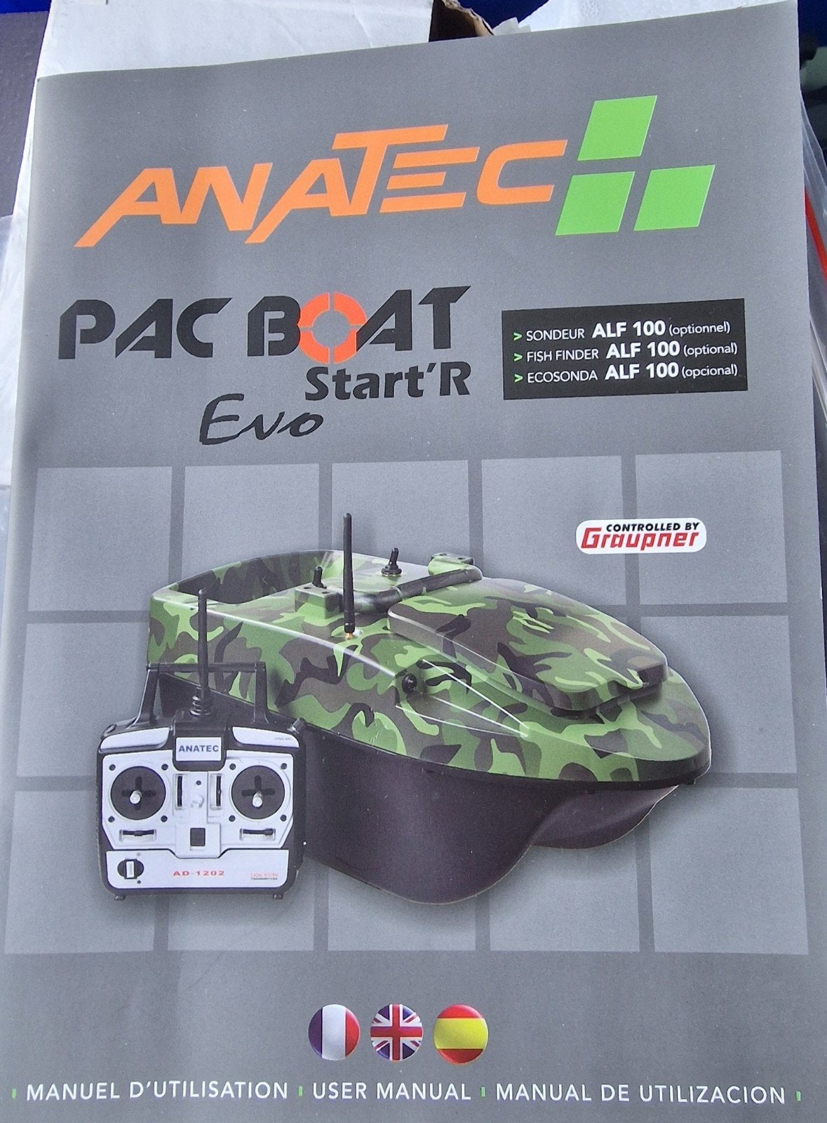 Voerboot Anatec Pac Boat Start'R Evo, Ophalen, Zo goed als nieuw, Overige typen