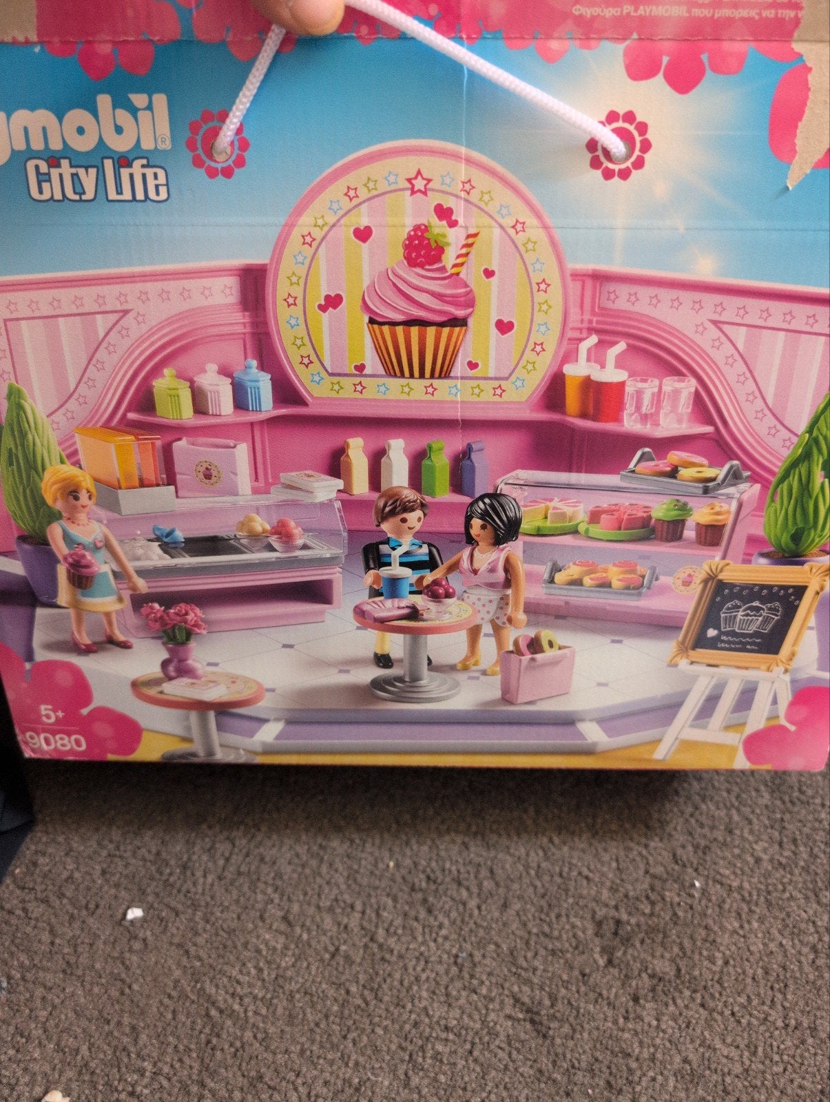Playmobil City Life Patisserie 9080, Gebouw, Complete set, Ophalen of Verzenden, Zo goed als nieuw