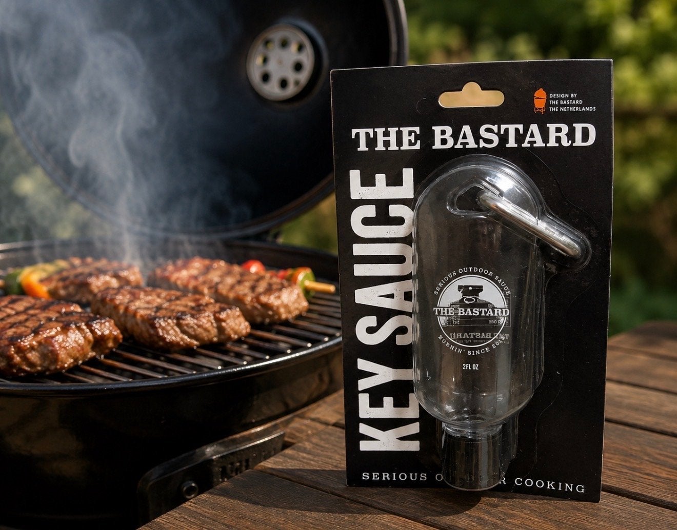 The Bastard Key Sauce BBQ Saus - Serious Outdoor Cooking, Ophalen of Verzenden, Nieuw