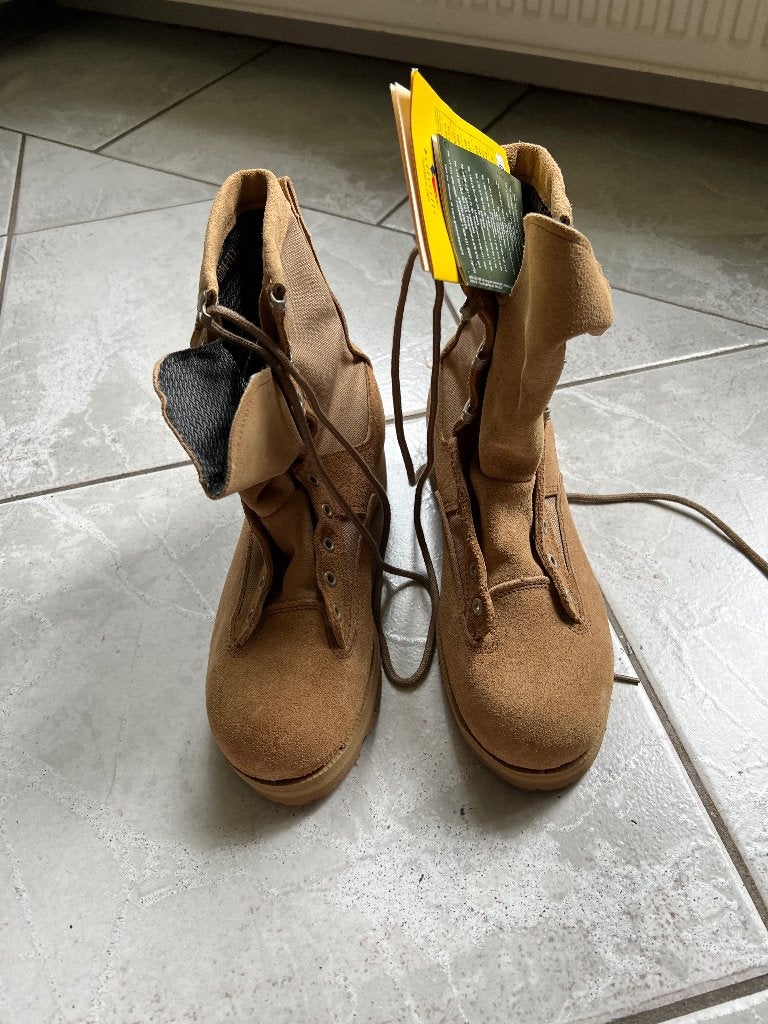 Nieuw paar Belleville Army Combat Boot  USA maat  9,5, Verzenden, Nieuw, Schoenen