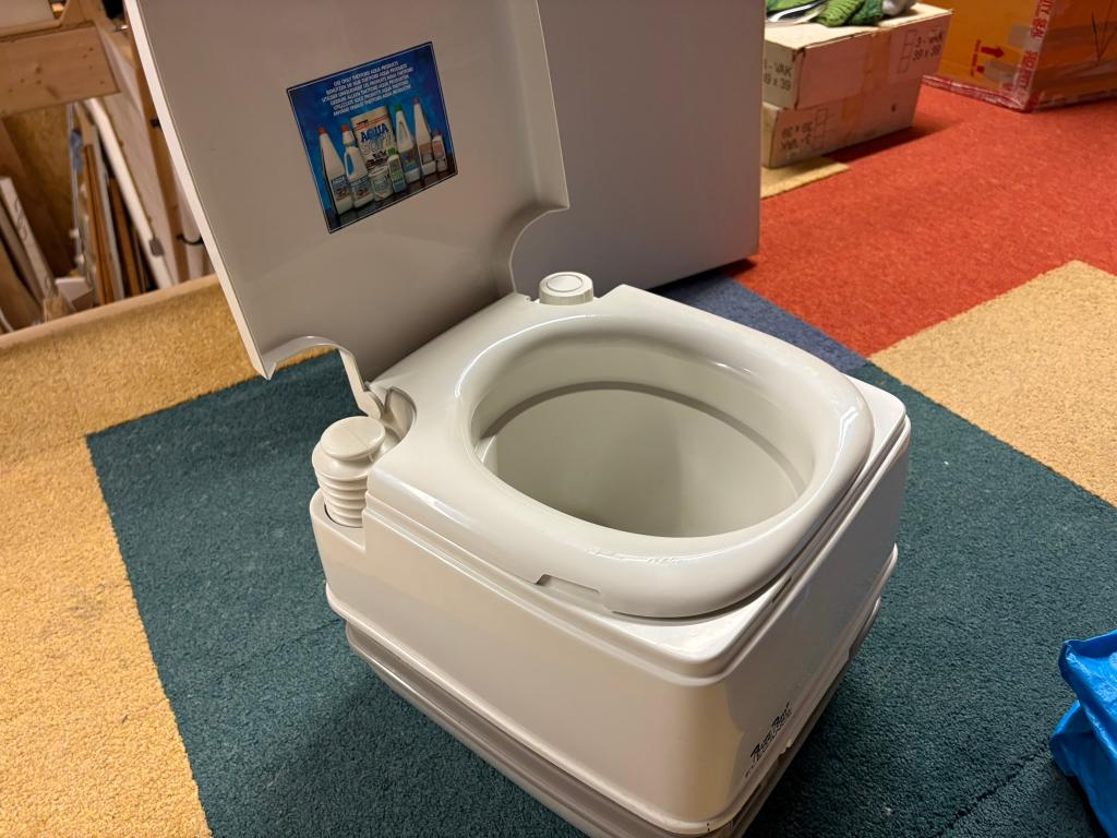 Porta Potti Elegance 145 draagbaar toilet camping etc., Caravans en Kamperen, Ophalen of Verzenden, Gebruikt