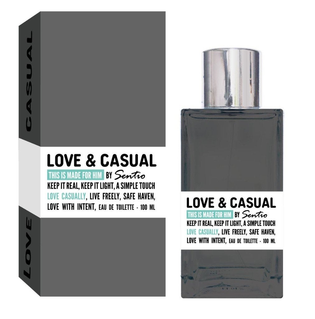 Love & Casual Parfum 100ml voor dames en heren van sentio, Ophalen of Verzenden, Nieuw