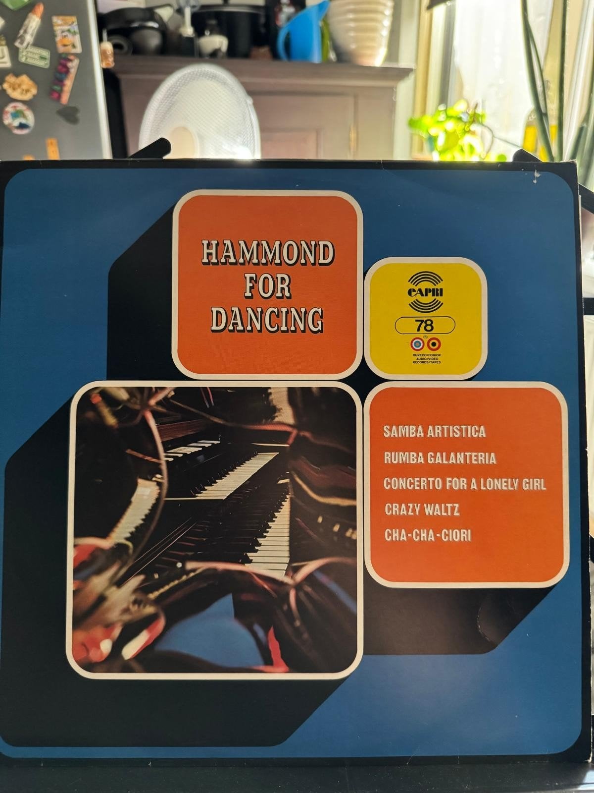 Hammond For Dancing LP - André Hartman Hammond-Orgel, LP, Gebruikt, Overige genres, Ophalen of Verzenden