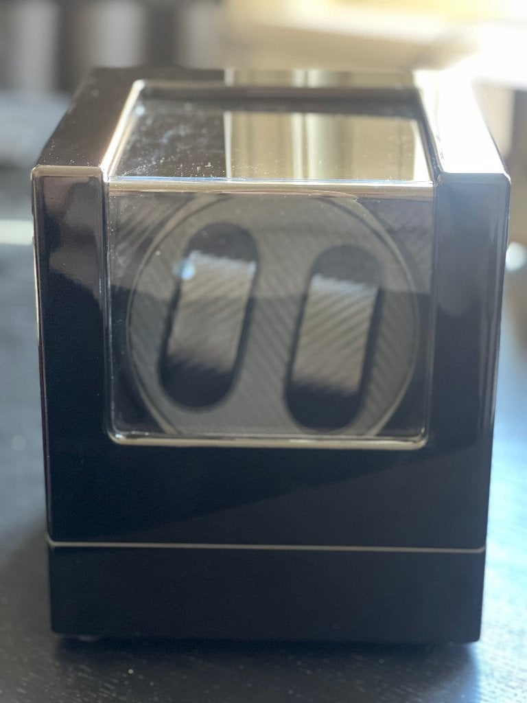 Nieuwe Automatic Watch Winder, Overige merken, Kunststof, Leer, Polshorloge
