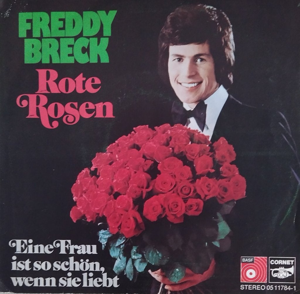 Freddy Breck - Rote Rosen, Cd's en Dvd's, 7 inch, Zo goed als nieuw, Pop, Overige typen