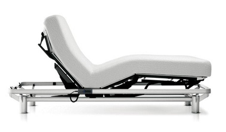 Auping Royal M4 Elektrisch Verstelbaar Bed 180x200 –Compleet, Ophalen, Verstelbaar, Tweepersoons, Zo goed als nieuw