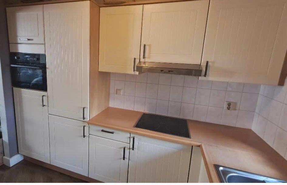 Keuken in zeer goede staat!, Huis en Inrichting, Keuken | Complete keukens, Gebruikt, Hoekkeuken, Ophalen of Verzenden, Hout