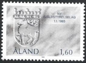 Aland SG 64 PF - 01-03-1993 - 0.45, Verzenden, Finland, Postfris
