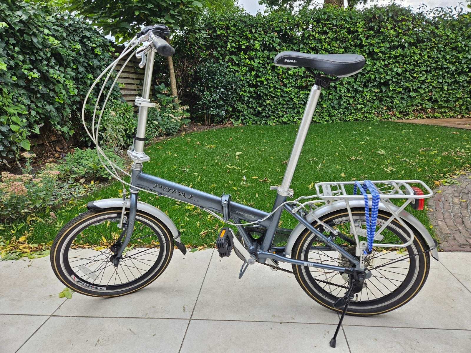 20'' Popal vouwfiets, Fietsen en Brommers, 20 inch of meer, Velgrem, Versnellingen, Zo goed als nieuw