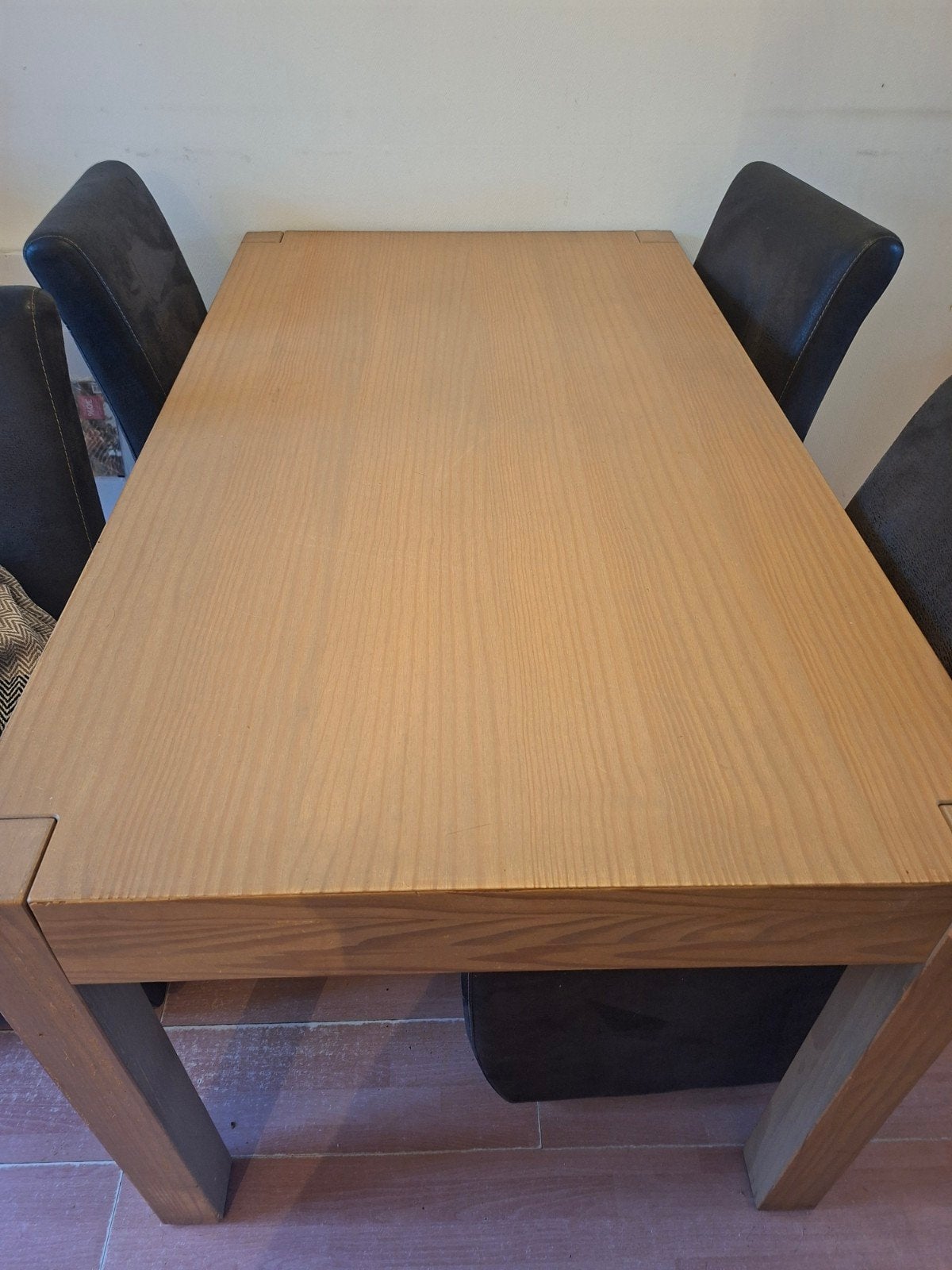 te koop eethoek incl 4 stoelen, Huis en Inrichting, Ophalen, Gebruikt, 4 tot 6 stoelen