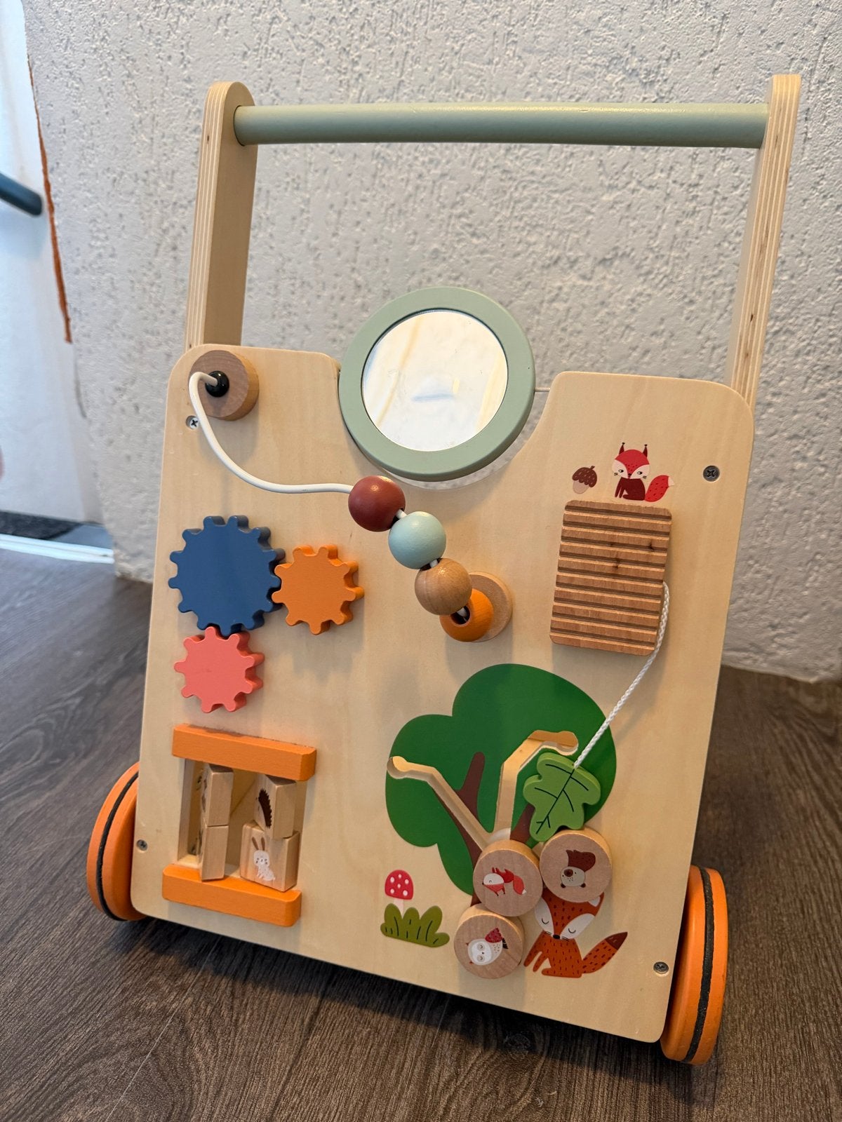 Loopwagen Petite Amélie, Ophalen, Zo goed als nieuw, Overige typen, Met wieltjes