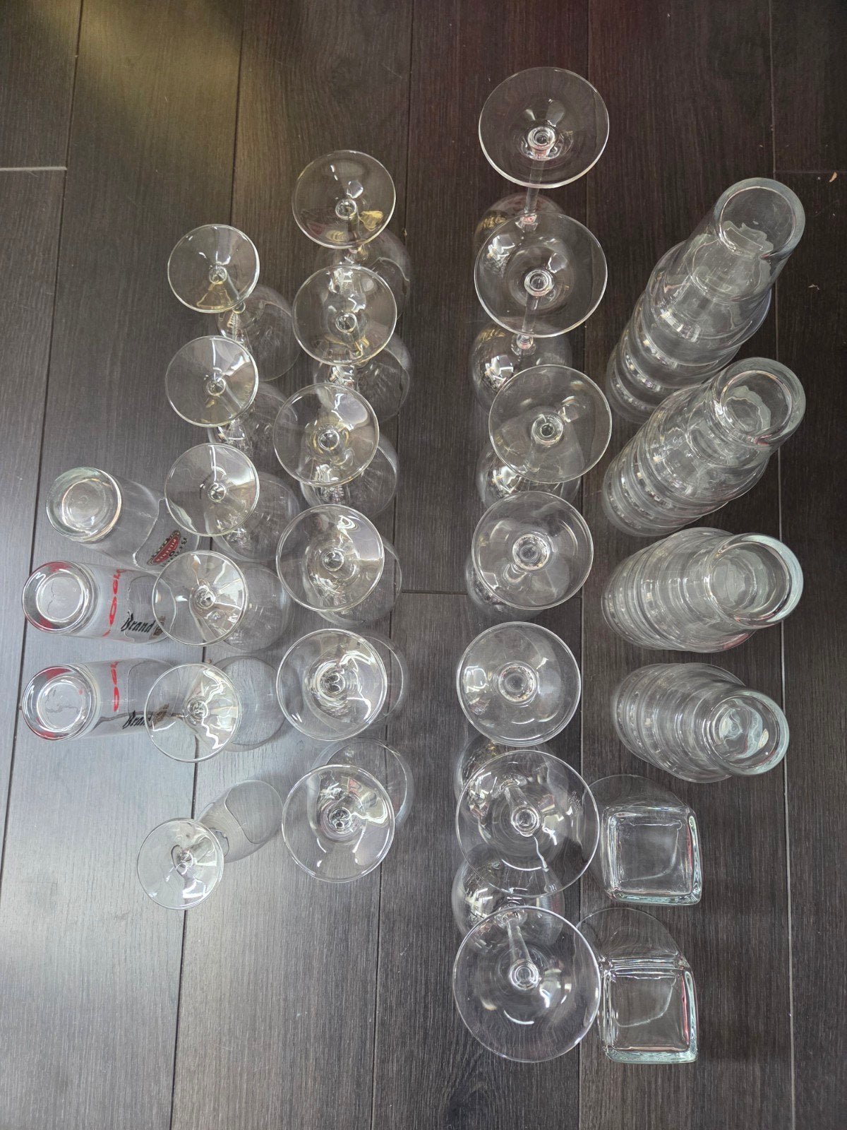 glazen, wijnglazen, bierglazen, whiskyglazen, Ophalen, Gebruikt, Bierglas