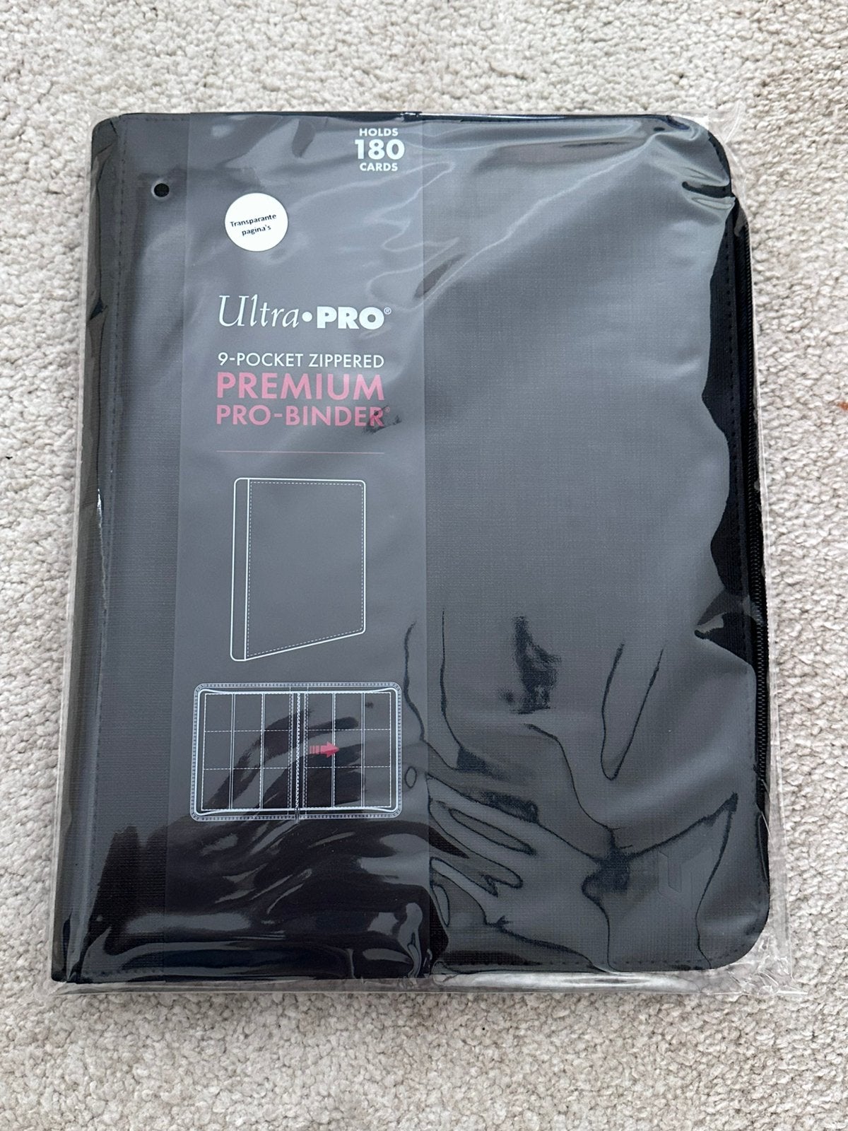 Ultra Pro 9 pocket map 180 kaarten, Ophalen of Verzenden, Zo goed als nieuw, Boek of Catalogus