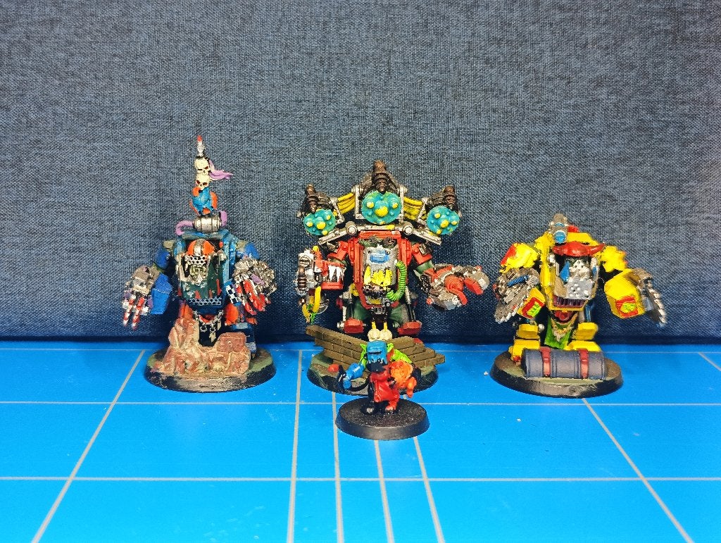Warhammer 40k Meganobz Set 1 Orks, Gebruikt, Warhammer, Ophalen of Verzenden, .
