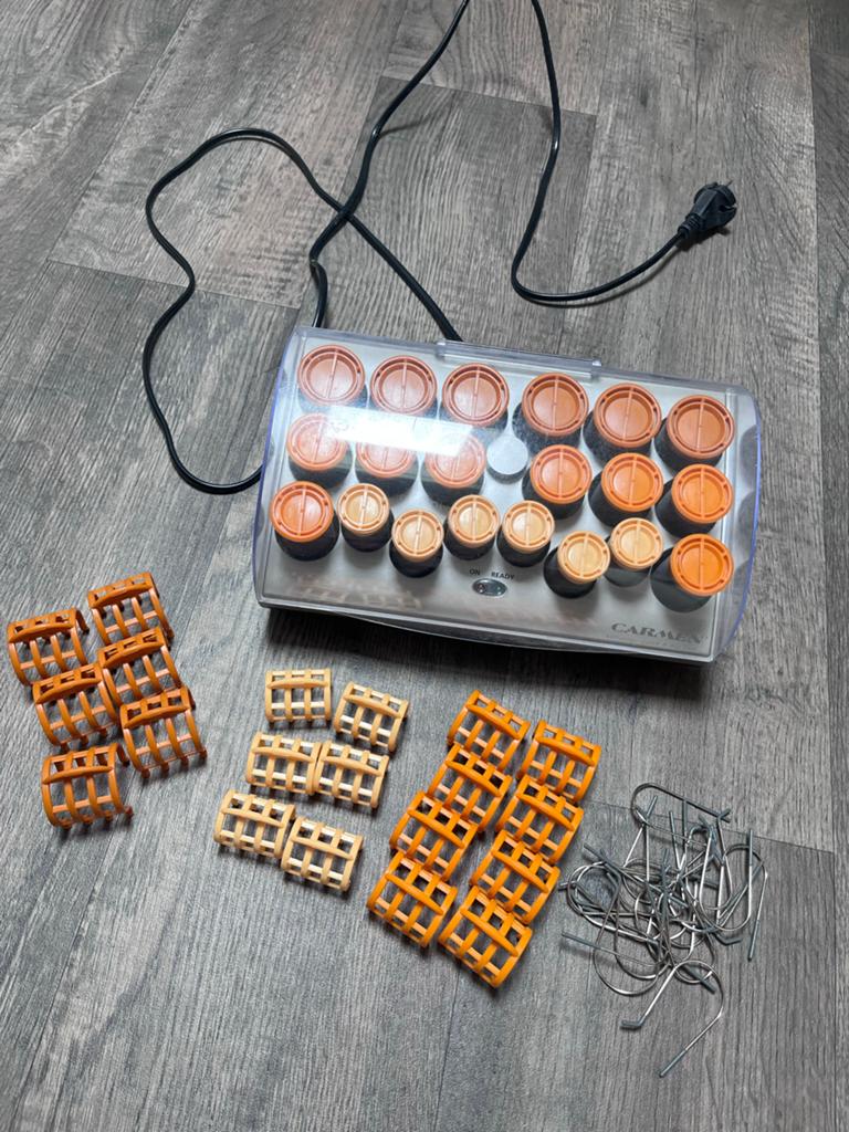 Carmen Krulset C4020 - Complete set voor prachtige krullen, Ophalen of Verzenden, Zo goed als nieuw