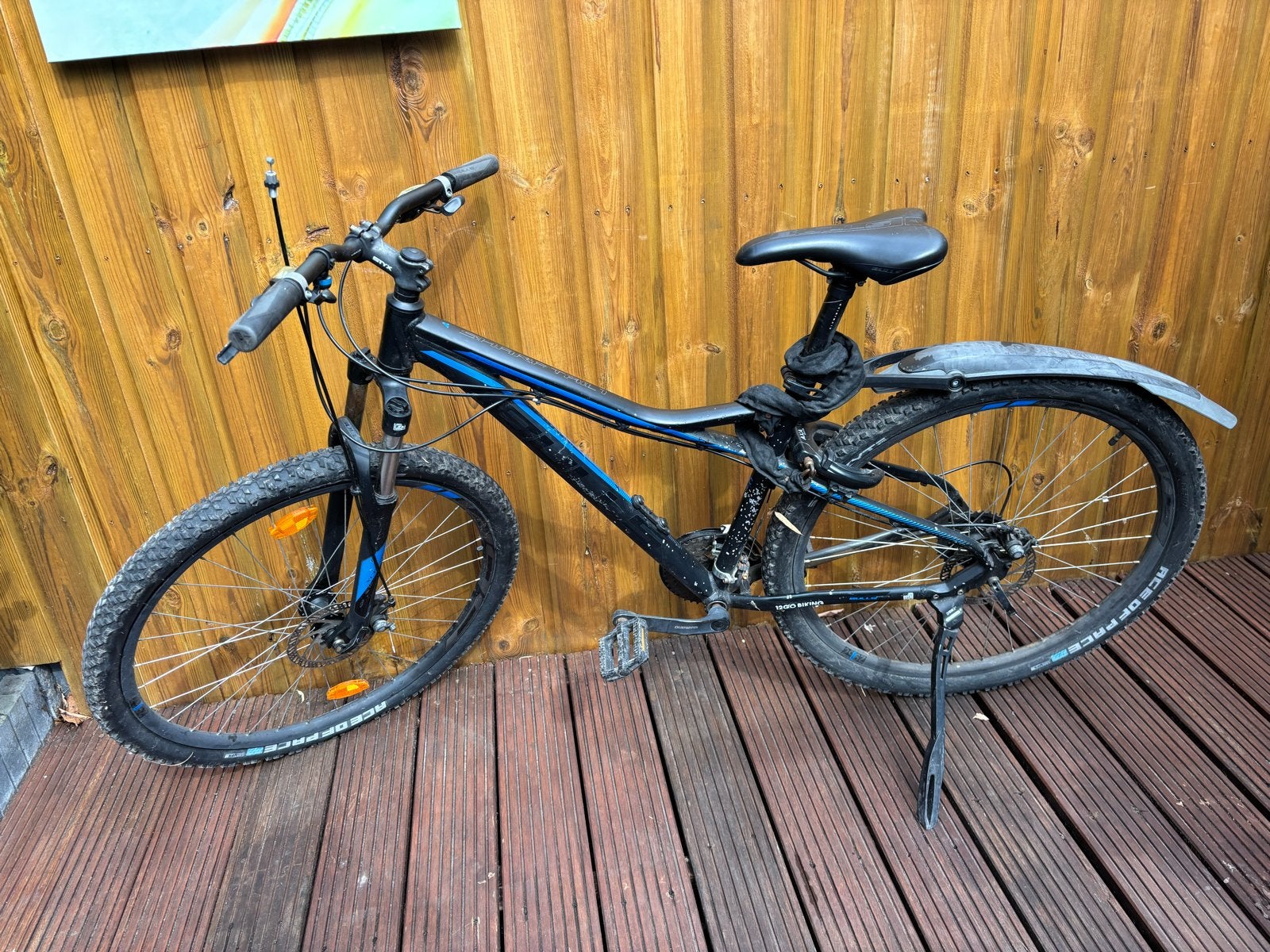 Bulls Sharptail 1 Mountainbike - Zwart/Blauw, Fietsen en Brommers, Gebruikt, Hardtail, Heren, 49 tot 53 cm