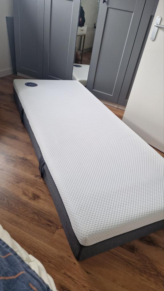 Emma matras 90x220, Ophalen, 90 cm, Eenpersoons, Zo goed als nieuw