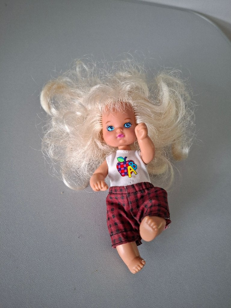 barbie vintage baby Mattel 1976, Ophalen of Verzenden, Zo goed als nieuw, Pop