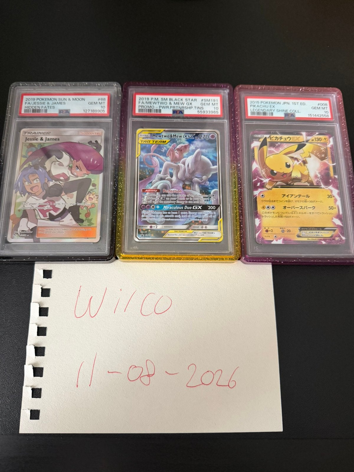 Psa slabs te koop pokemon, Ophalen of Verzenden, Zo goed als nieuw