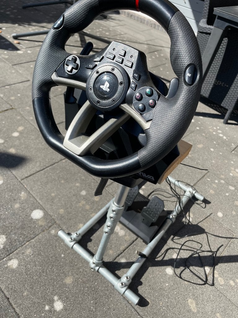 Playstation race stuur met standaard ️, Spelcomputers en Games, Spelcomputers | Sony PlayStation Consoles | Accessoires, Ophalen