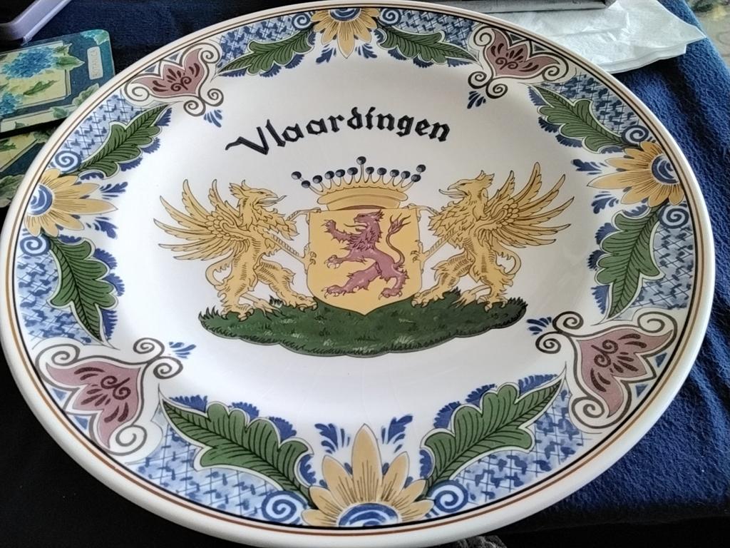 Wandbord Vlaardingen, Verzenden