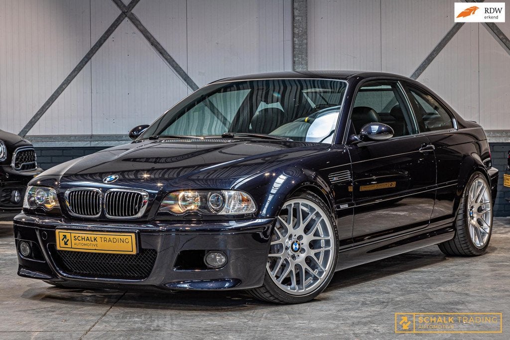 BMW 3-serie Coupé M3|NL-auto|SMG|Leder|H&K|Volledig onderho, Auto's, Automaat, Achterwielaandrijving, Gebruikt, Zwart