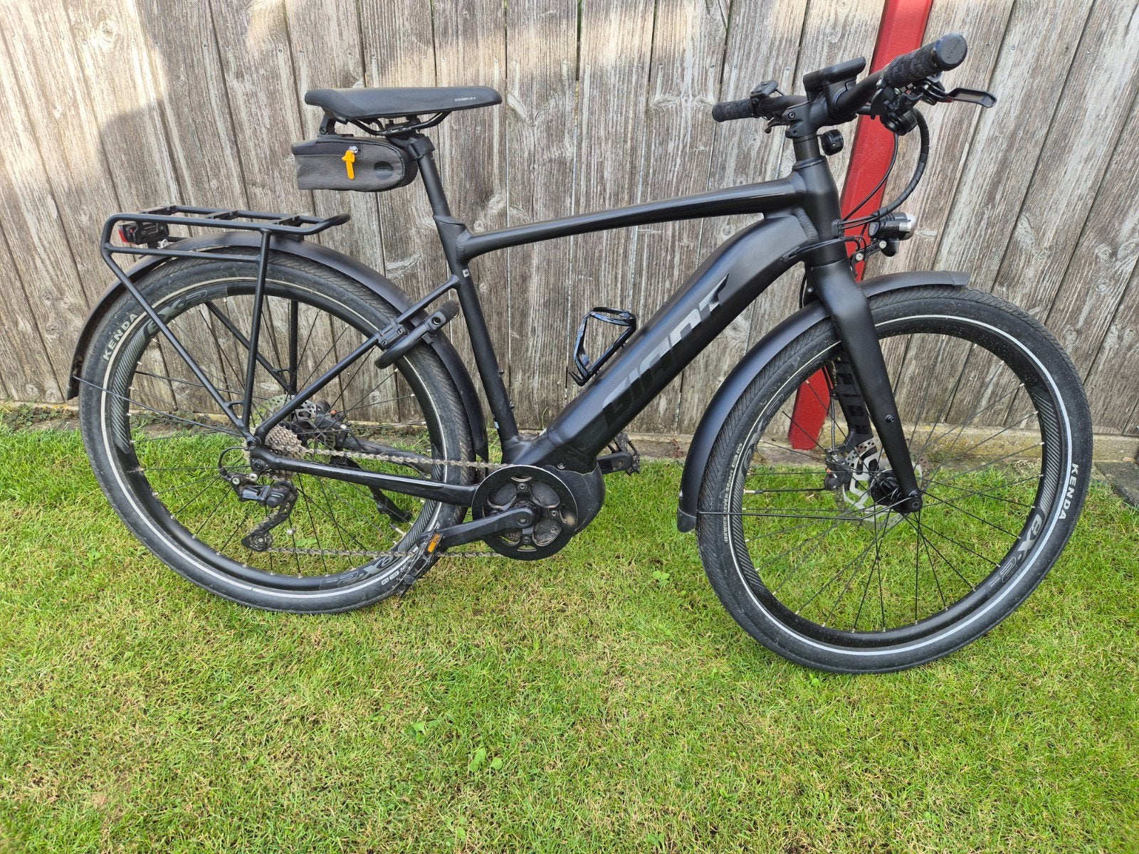 Electrische heren fiets Giant FASTROAD E+ EX PRO, Ophalen, Gebruikt, Versnellingen, Giant