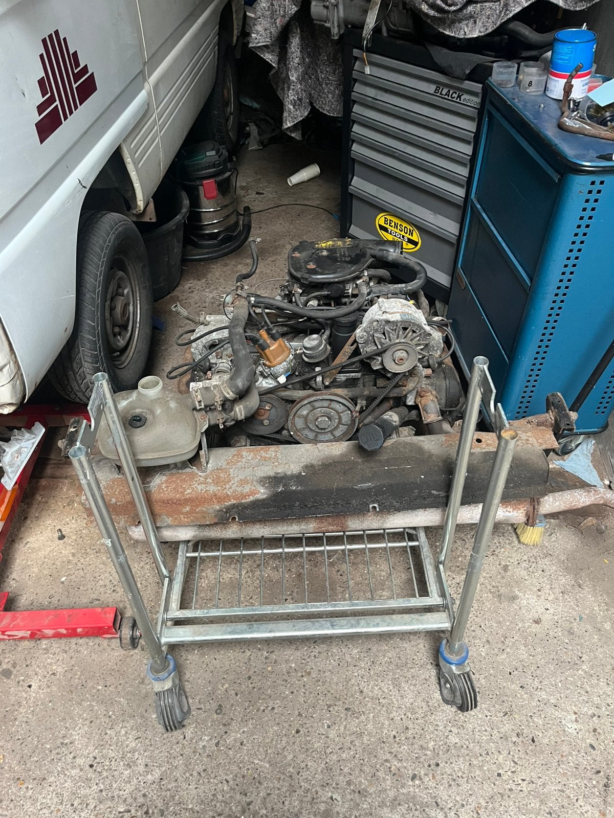Vw T3 1.9 wbx motor df, Ophalen of Verzenden