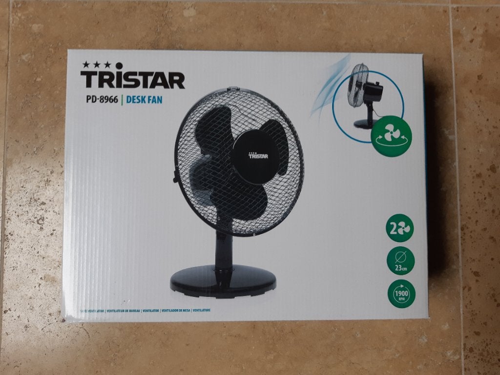 Ventilator Tristar, Verzenden, Nieuw, Tafelventilator