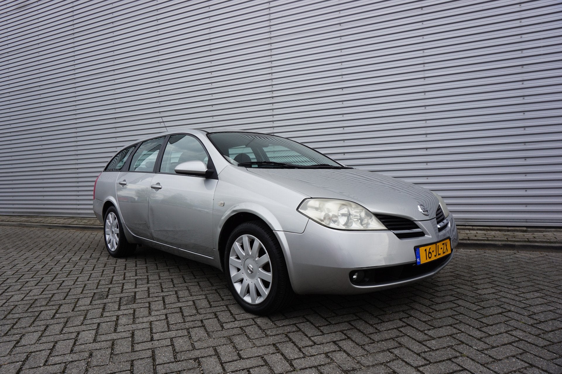Nissan Primera Estate 1.8 Tekna Airco / Navi / Elektr. ramen, Voorwielaandrijving, Stof, Gebruikt, 4 cilinders