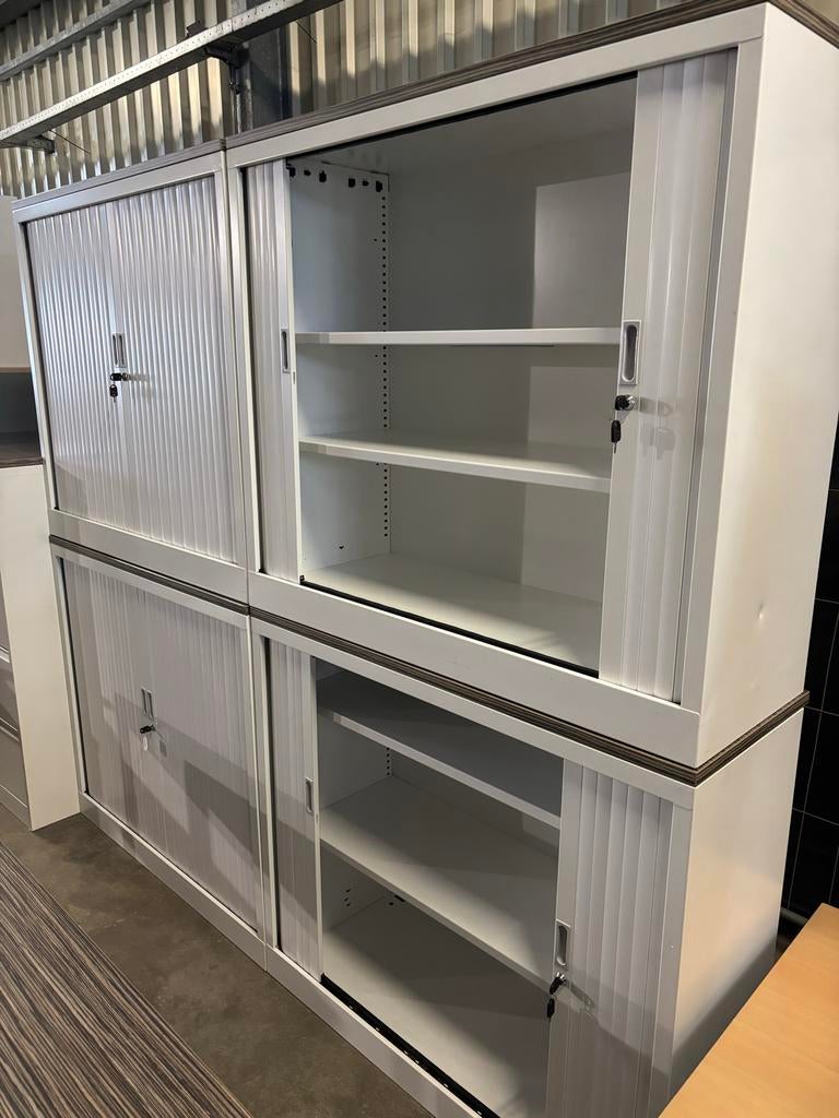 4x Archiefkasten met roldeuren - 108x120x62 cm, Archief en Opbergen, Ophalen, Gebruikt, Kast