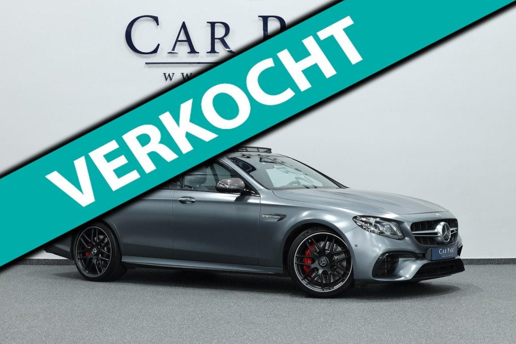 Mercedes-Benz E-klasse AMG 63 S 4MATIC+ 612+PK MATT/MASSAGE/, Automaat, Automatische klimaatregeling, Gebruikt, 8 cilinders