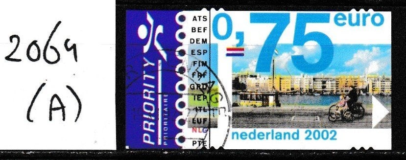 0870) Ned 2064 europazegels 2002, Postzegels en Munten, Ophalen of Verzenden