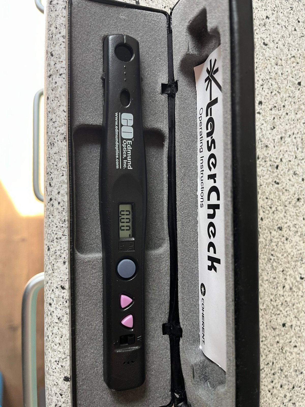 Laser Power Meter – Edmund Optics, Ophalen of Verzenden, Zo goed als nieuw