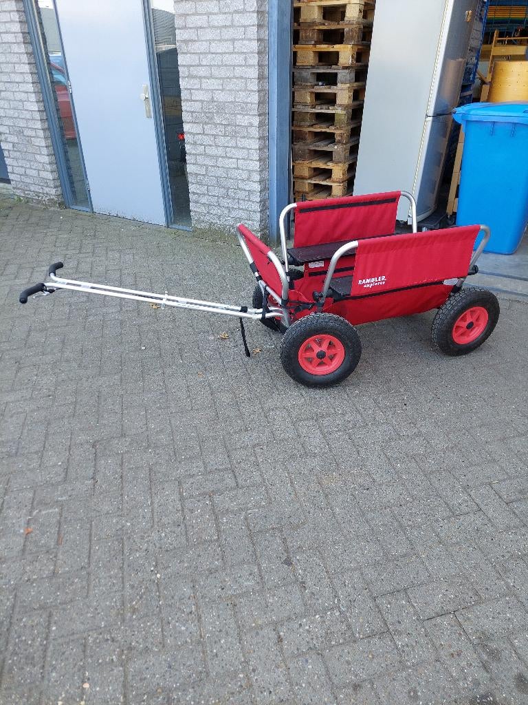 Rambler Explorer bolderwagen / bolderkar / KDV-wagen, Ophalen of Verzenden, Opvouwbaar, Zo goed als nieuw