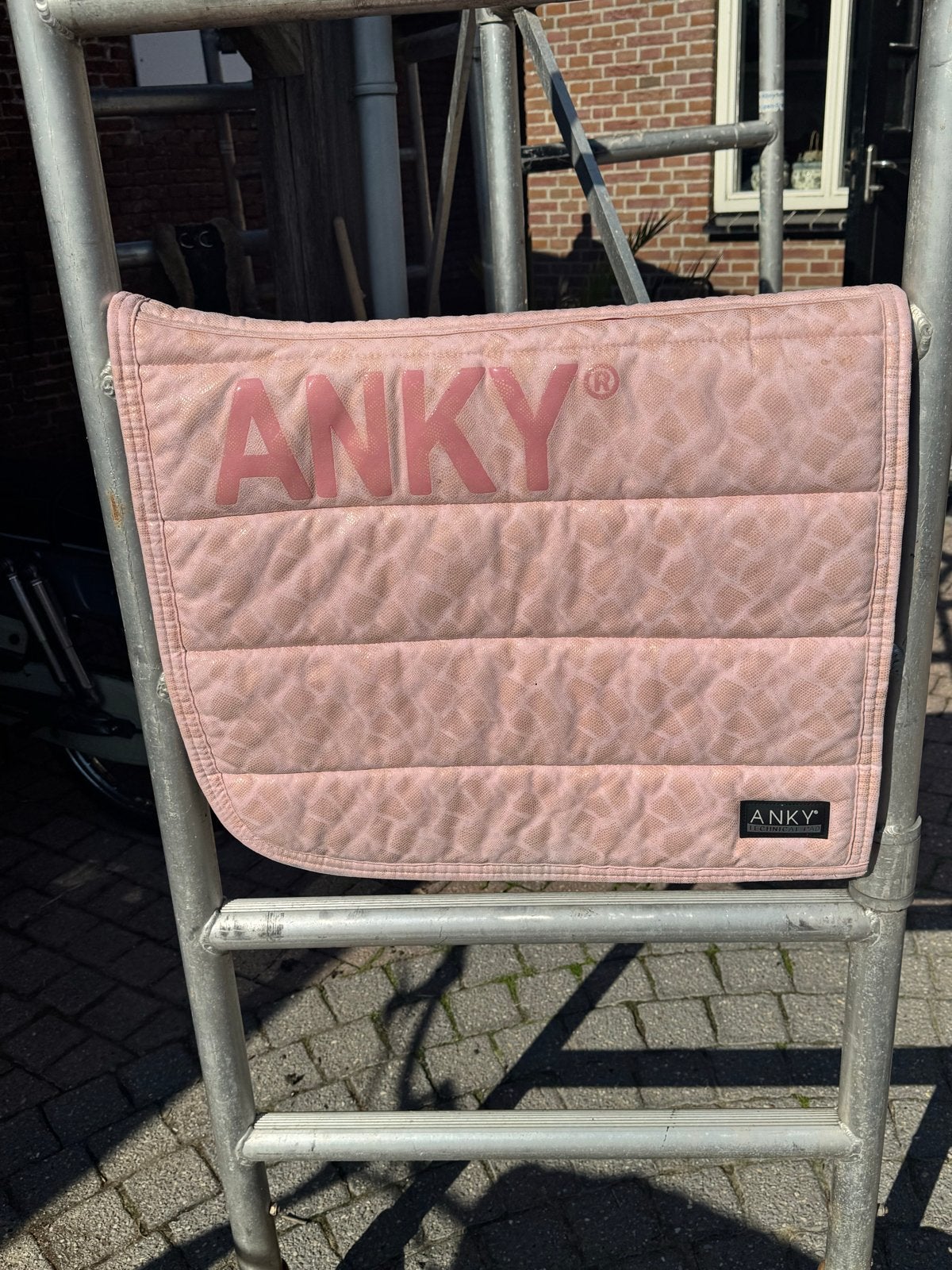 Anky dressuur dekje snake lucht roze maat full heel netjes, Ophalen of Verzenden, Nieuw, Dressuur