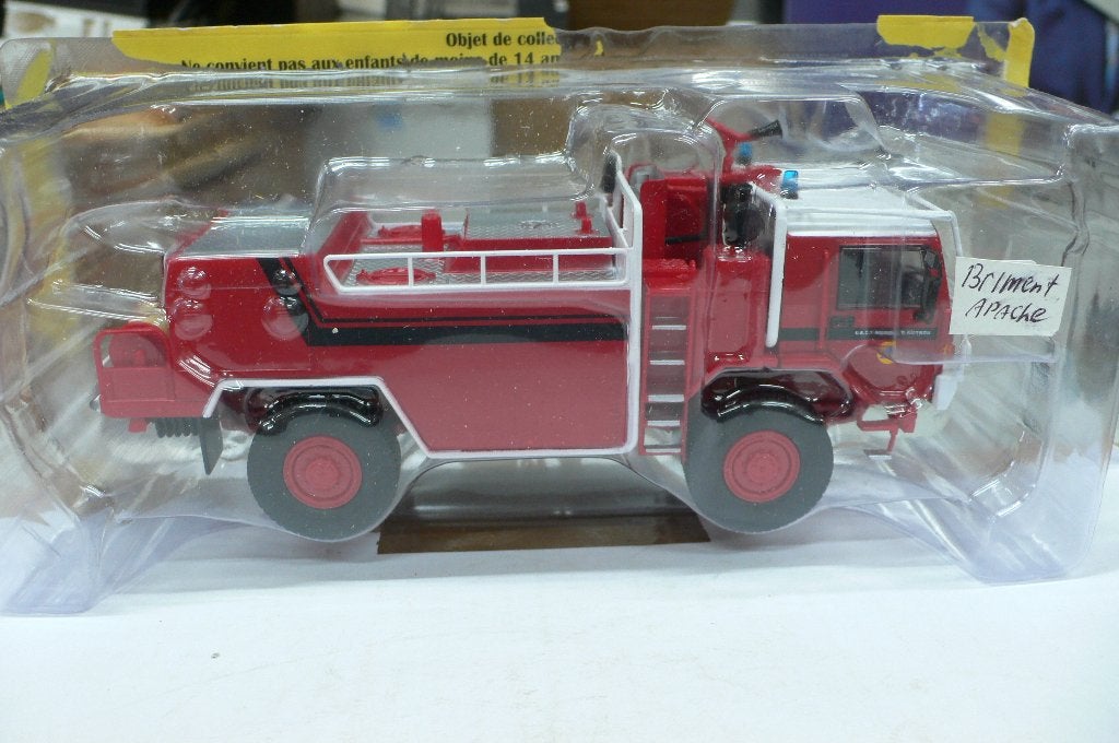 briment apache - bosbrandweerauto - altaya - 1/43, Verzenden, Nieuw, Bus of Vrachtwagen, Overige merken
