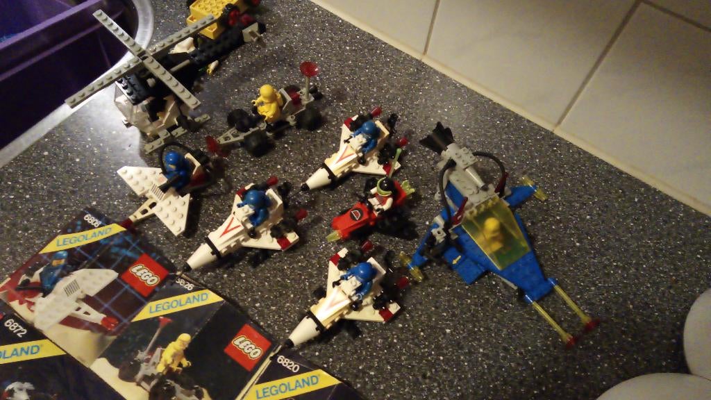 lego legoland classic space, Ophalen of Verzenden, Gebruikt, Complete set, Lego