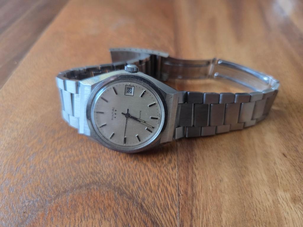Horloge, Ophalen of Verzenden, Staal, Overige merken, 1960 of later
