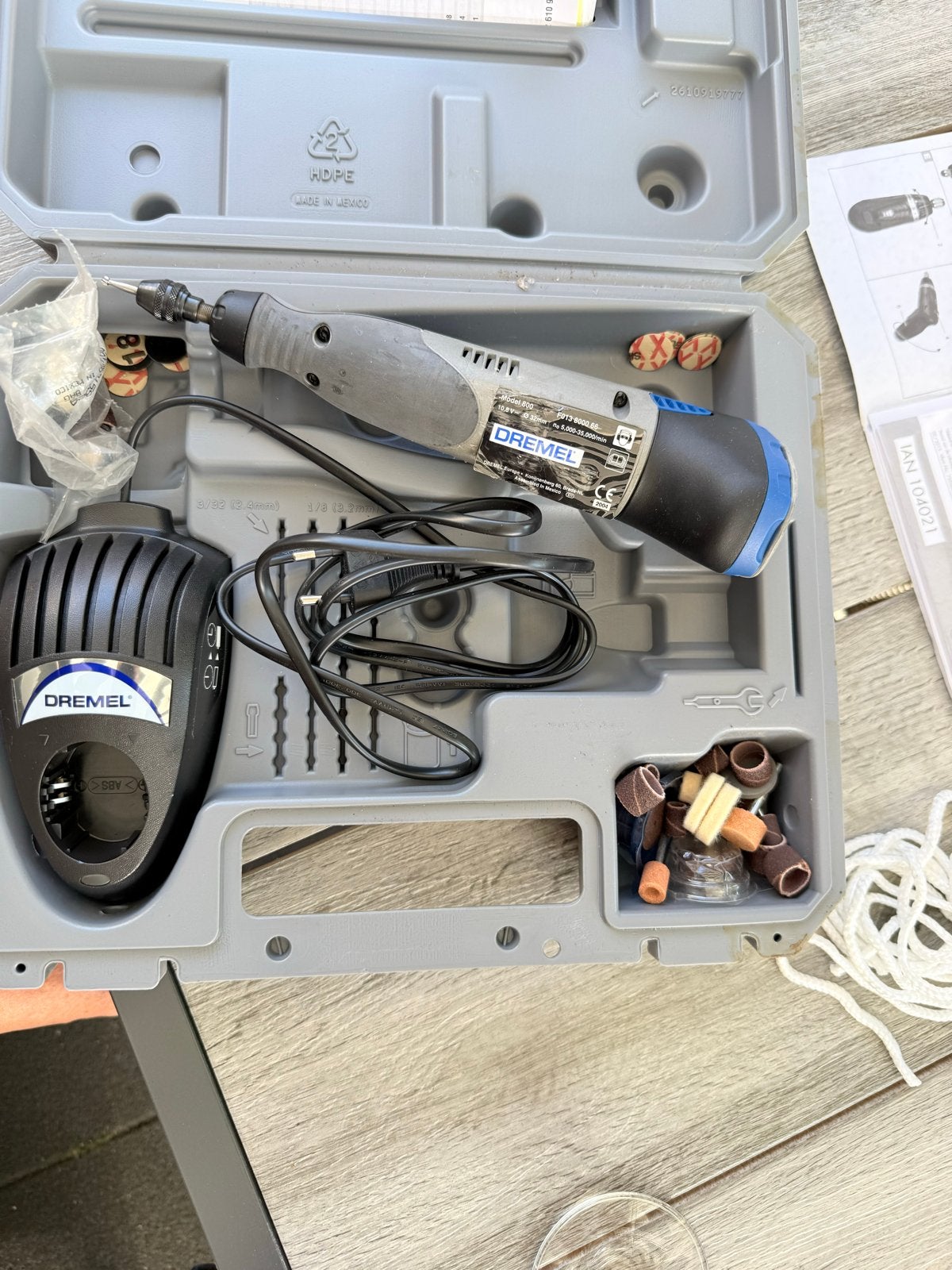 Dremel 800 Accu Multitool met Oplader, Ophalen, Gebruikt, Variabele snelheid, Overige typen