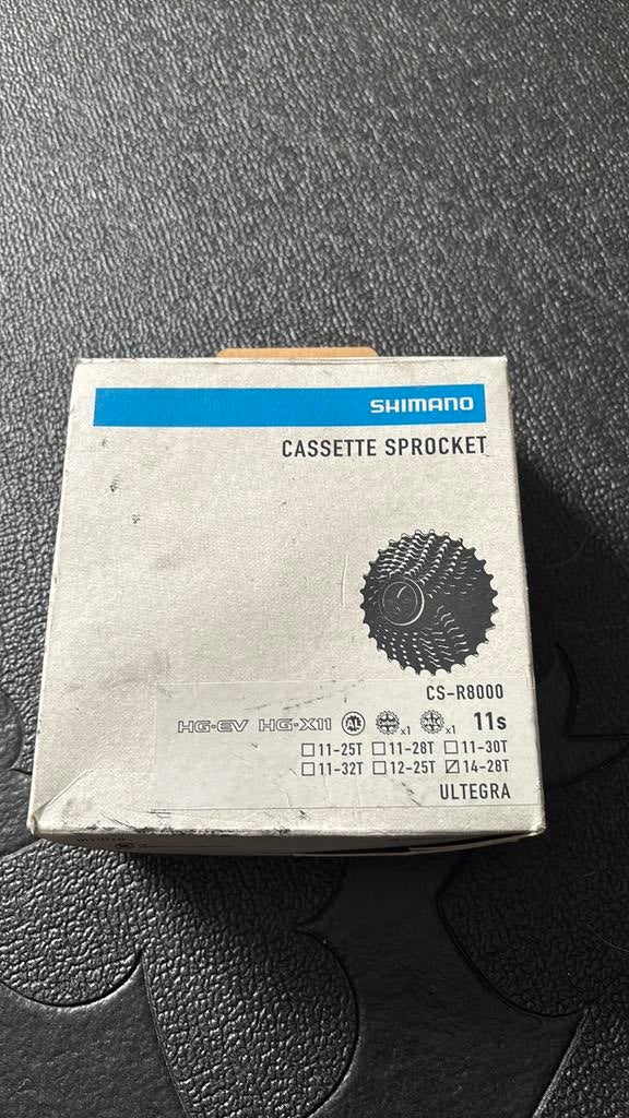 Shimano ultegra 14/28, Ophalen of Verzenden, Zo goed als nieuw