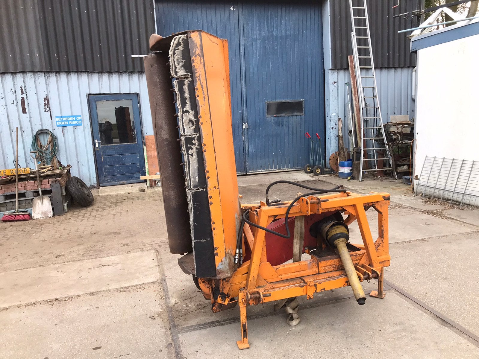 Lely 280 Frontmaaier - Votex klepelm- Iseki rups tre- Wacker, Ophalen, Akkerbouw, Voertechniek