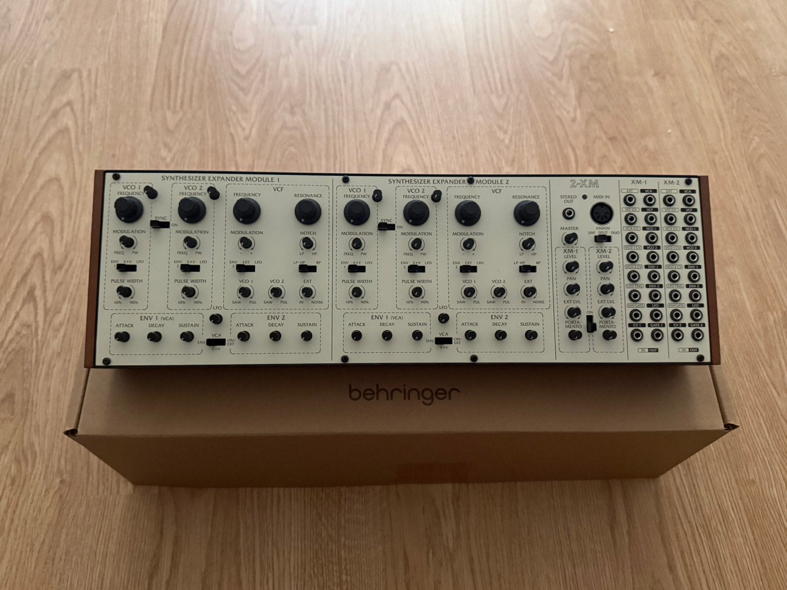 Behringer 2-XM – dual analog synthesizer  (SEM), Ophalen of Verzenden, Zo goed als nieuw, Overige aantallen, Overige merken